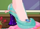 لعبة تصميم حذاء الأميرة ياسمين
